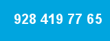 928 419 77 65 928 419 77 65